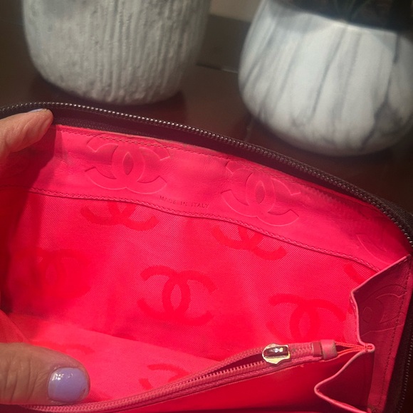 CHANEL Cambon Quilted Wallet Organizer.‘Rehab’ Authentic - Picture 13 of 16